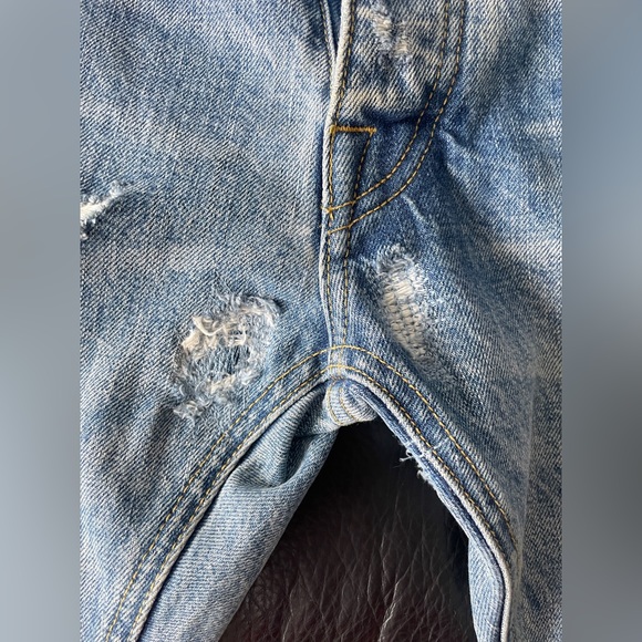 Fear of god 34W indigo blue selvedge denim jeans 4th collection 2015 2nd batch - Picture 11 of 15